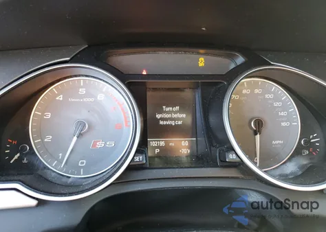 2014 Audi S5 Premium Plus z USA, uszkodzony, nr VIN WAUCGAFR5EA038908